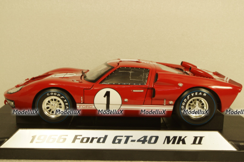 Ford GT-40 MK II #1 winner 12h Sebring 1966 Miles, Ruby, Shelby Collectibles 1:18