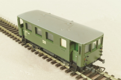 Вагон пассажирский DR #531-431  2-axel, green, E647 5/314-01, Piko 1:87