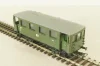 Вагон пассажирский DR #531-431  2-axel, green, E647 5/314-01, Piko 1:87