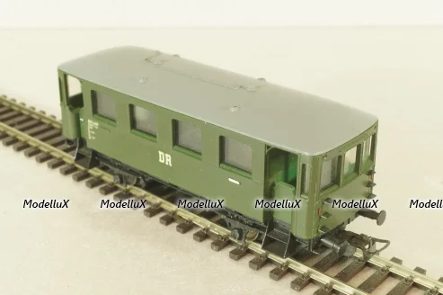 Вагон пассажирский DR #531-431  2-axel, green, E647 5/314-01, Piko 1:87