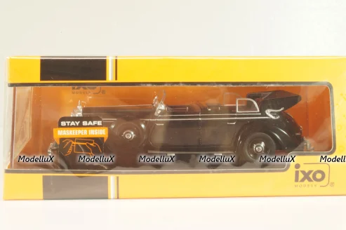 Mercedes 770K Convertible black, CLC317N, IXO 1:43