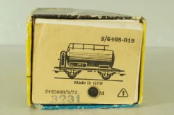 Вагон-цистерна, 2-х осный, DR, #52-02-29, silver, 5/6408-019, Piko 1:87 HO