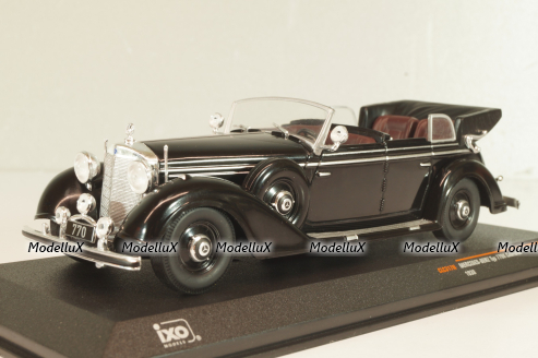 Mercedes 770K Convertible black, CLC317N, IXO 1:43