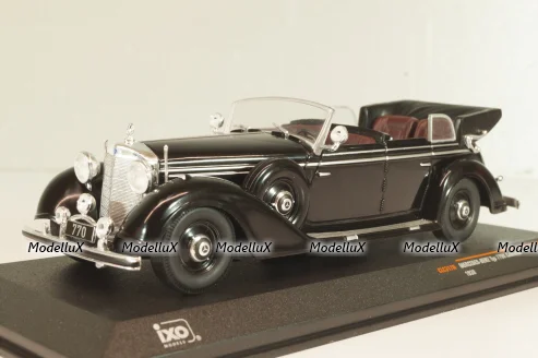 Mercedes 770K Convertible black, CLC317N, IXO 1:43