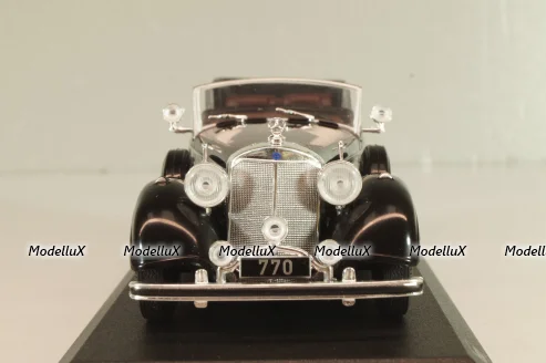 Mercedes 770K Convertible black, CLC317N, IXO 1:43