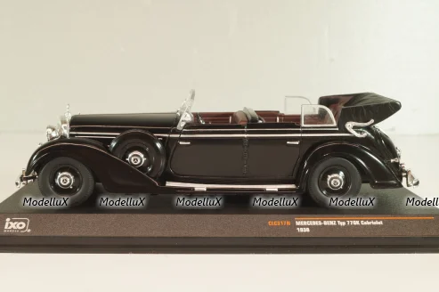 Mercedes 770K Convertible black, CLC317N, IXO 1:43