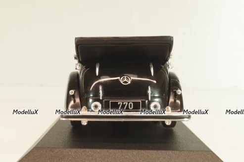 Mercedes 770K Convertible black, CLC317N, IXO 1:43