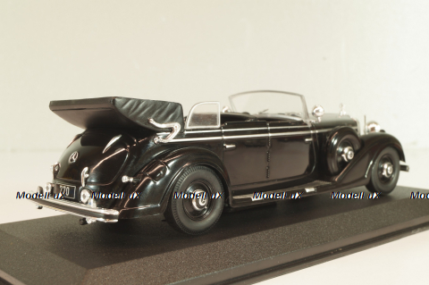 Mercedes 770K Convertible black, CLC317N, IXO 1:43