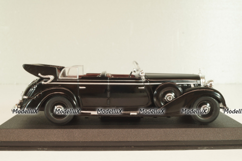 Mercedes 770K Convertible black, CLC317N, IXO 1:43