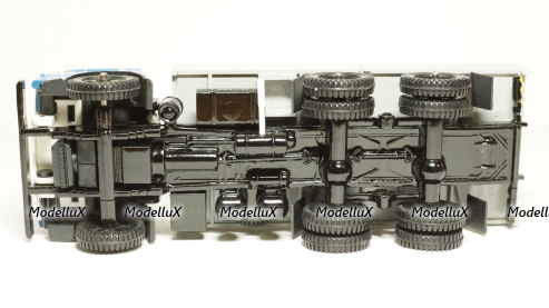 Камаз 5320 синий/серый, 1:43