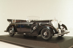 Mercedes 770K Convertible black, CLC317N, IXO 1:43