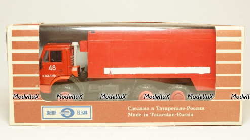 Камаз 4310, Пожарный кунг, 1:43