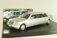 Mercedes-Benz S 600 (W140) Pullmann 1999, silver, VMC99025, Vitesse 1:43 Уценка!
