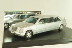 Mercedes-Benz S 600 (W140) Pullmann 1999, silver, VMC99025, Vitesse 1:43 Уценка!