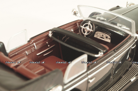 Mercedes 770K Convertible black, CLC317N, IXO 1:43