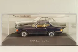 Mercedes-Benz 350 SL (R107) hardtop 1971, MBOMS010, Mercedes-Benz Offizielle Modell Sammlung #10, Altaya 1:43
