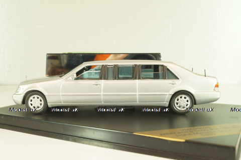 Mercedes-Benz S 600 (W140) Pullmann 1999, silver, VMC99025, Vitesse 1:43 Уценка!