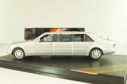 Mercedes-Benz S 600 (W140) Pullmann 1999, silver, VMC99025, Vitesse 1:43 Уценка!