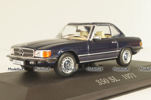 Mercedes-Benz 350 SL (R107) hardtop 1971, MBOMS010, Mercedes-Benz Offizielle Modell Sammlung #10, Altaya 1:43