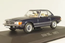 Mercedes-Benz 350 SL (R107) hardtop 1971, MBOMS010, Mercedes-Benz Offizielle Modell Sammlung #10, Altaya 1:43