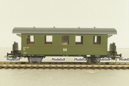 Вагон пассажирский Bi 24 2-axel DR #343-207, green, 5/6518-01, Piko 1:87, Piko 1:87