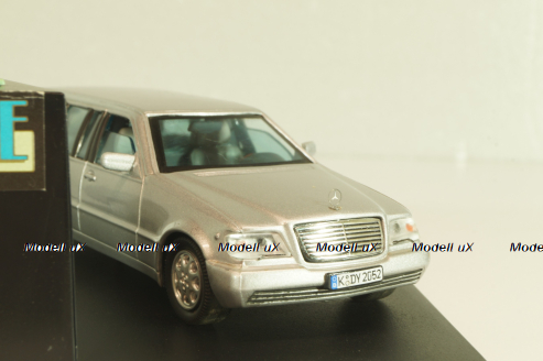 Mercedes-Benz S 600 (W140) Pullmann 1999, silver, VMC99025, Vitesse 1:43 Уценка!
