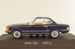 Mercedes-Benz 350 SL (R107) hardtop 1971, MBOMS010, Mercedes-Benz Offizielle Modell Sammlung #10, Altaya 1:43