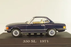 Mercedes-Benz 350 SL (R107) hardtop 1971, MBOMS010, Mercedes-Benz Offizielle Modell Sammlung #10, Altaya 1:43