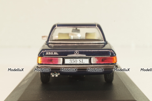 Mercedes-Benz 350 SL (R107) hardtop 1971, MBOMS010, Mercedes-Benz Offizielle Modell Sammlung #10, Altaya 1:43