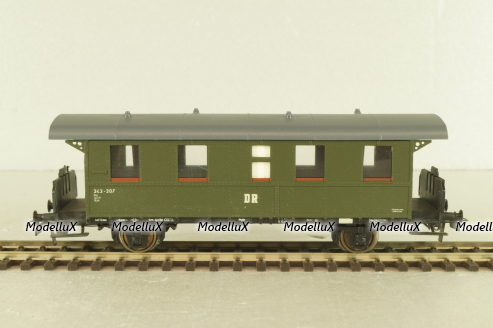 Вагон пассажирский Bi 24 2-axel DR #343-207, green, 5/6518-01, Piko 1:87, Piko 1:87