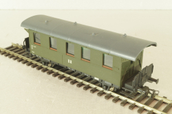 Вагон пассажирский Bi 24 2-axel DR #343-207, green, 5/6518-01, Piko 1:87, Piko 1:87