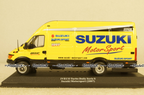 Iveco Turbo Daily Serie S, Team SUZUKI Motorsport, Rally Assistance №37 1:43