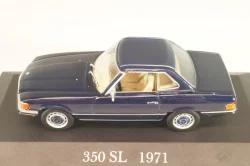Mercedes-Benz 350 SL (R107) hardtop 1971, MBOMS010, Mercedes-Benz Offizielle Modell Sammlung #10, Altaya 1:43