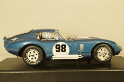 Shelby Cobra Daytona Coupe #98 1965 blue, Shelby Collectibles 1:18