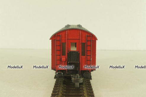 Passenger wagon Bi 33 2-axel, DB #140048, red, 5452512/5/18, Piko 1:87