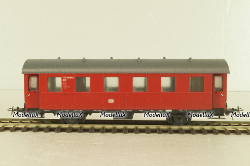 Passenger wagon Bi 33 2-axel, DB #140048, red, 5452512/5/18, Piko 1:87