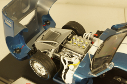 Shelby Cobra Daytona Coupe #98 1965 blue, Shelby Collectibles 1:18