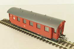 Passenger wagon Bi 33 2-axel, DB #140048, red, 5452512/5/18, Piko 1:87