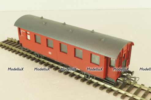 Passenger wagon Bi 33 2-axel, DB #140048, red, 5452512/5/18, Piko 1:87