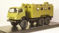 КАМАЗ-4310 К4320Д кунг 6х6 военный 1982, хаки, SSM1452, SSM 1:43
