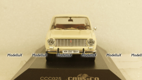Ваз-2101 Жигули 1970г. Lada 1200, бежевый  лимит 999шт, Cars&Co 1:43