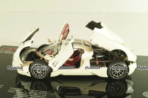 Pagani Utopia 2022, white, 43012WH, LCD 1:43