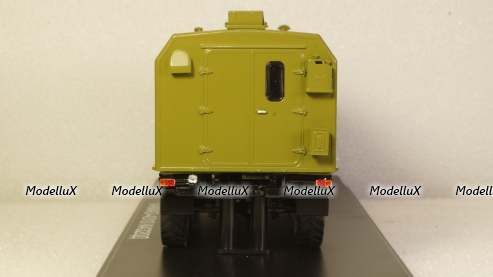 КАМАЗ-4310 К4320Д кунг 6х6 военный 1982, хаки, SSM1452, SSM 1:43