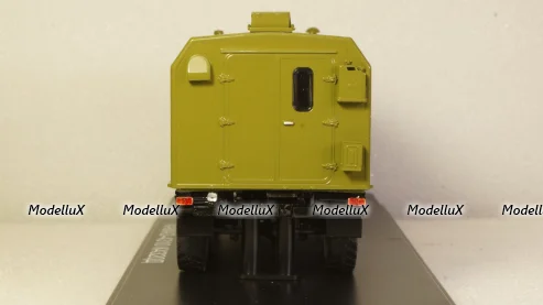 КАМАЗ-4310 К4320Д кунг 6х6 военный 1982, хаки, SSM1452, SSM 1:43