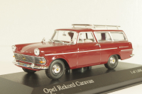 Opel Rekord Caravan 1960, rubin, 430040212, Minichamps 1:43