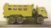 КАМАЗ-4310 К4320Д кунг 6х6 военный 1982, хаки, SSM1452, SSM 1:43