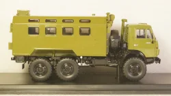 КАМАЗ-4310 К4320Д кунг 6х6 военный 1982, хаки, SSM1452, SSM 1:43