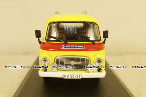 Barkas B 1000, Team Wartburg, Rally Assistance №36 1:43