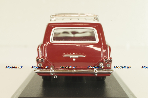 Opel Rekord Caravan 1960, rubin, 430040212, Minichamps 1:43