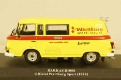 Barkas B 1000, Team Wartburg, Rally Assistance №36 1:43